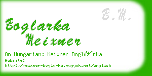 boglarka meixner business card